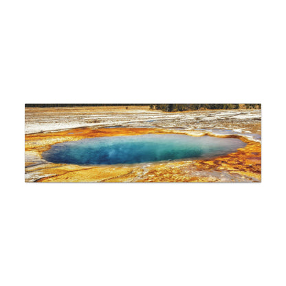 Yellowstone Landscape Canvas Print