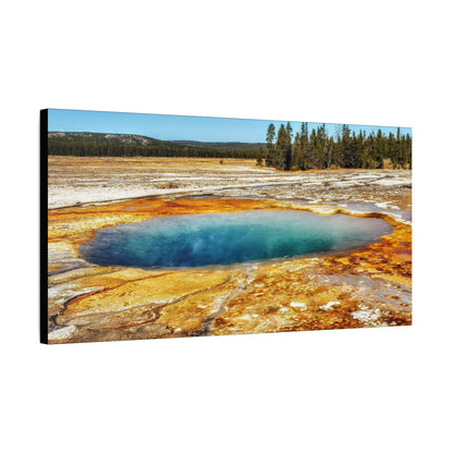 Yellowstone Landscape Canvas Print