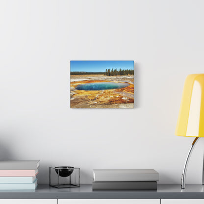 Yellowstone Landscape Canvas Print