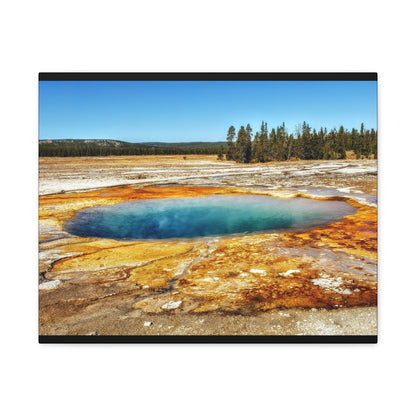 Yellowstone Landscape Canvas Print