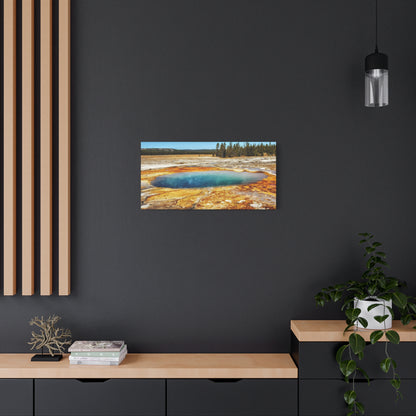 Yellowstone Landscape Canvas Print