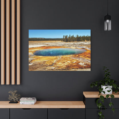 Yellowstone Landscape Canvas Print