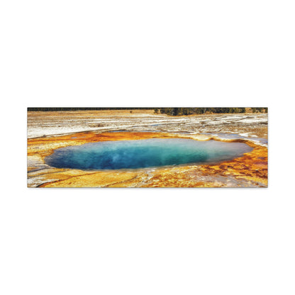 Yellowstone Landscape Canvas Print