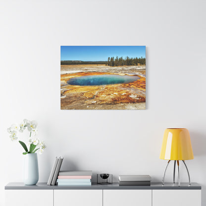 Yellowstone Landscape Canvas Print