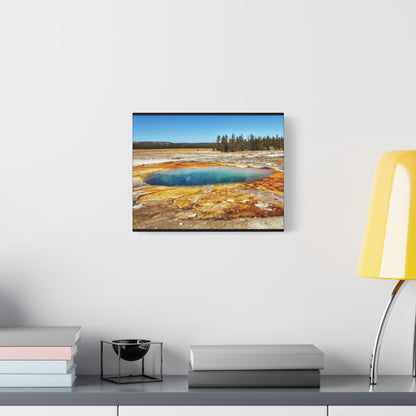 Yellowstone Landscape Canvas Print