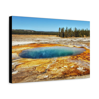 Yellowstone Landscape Canvas Print