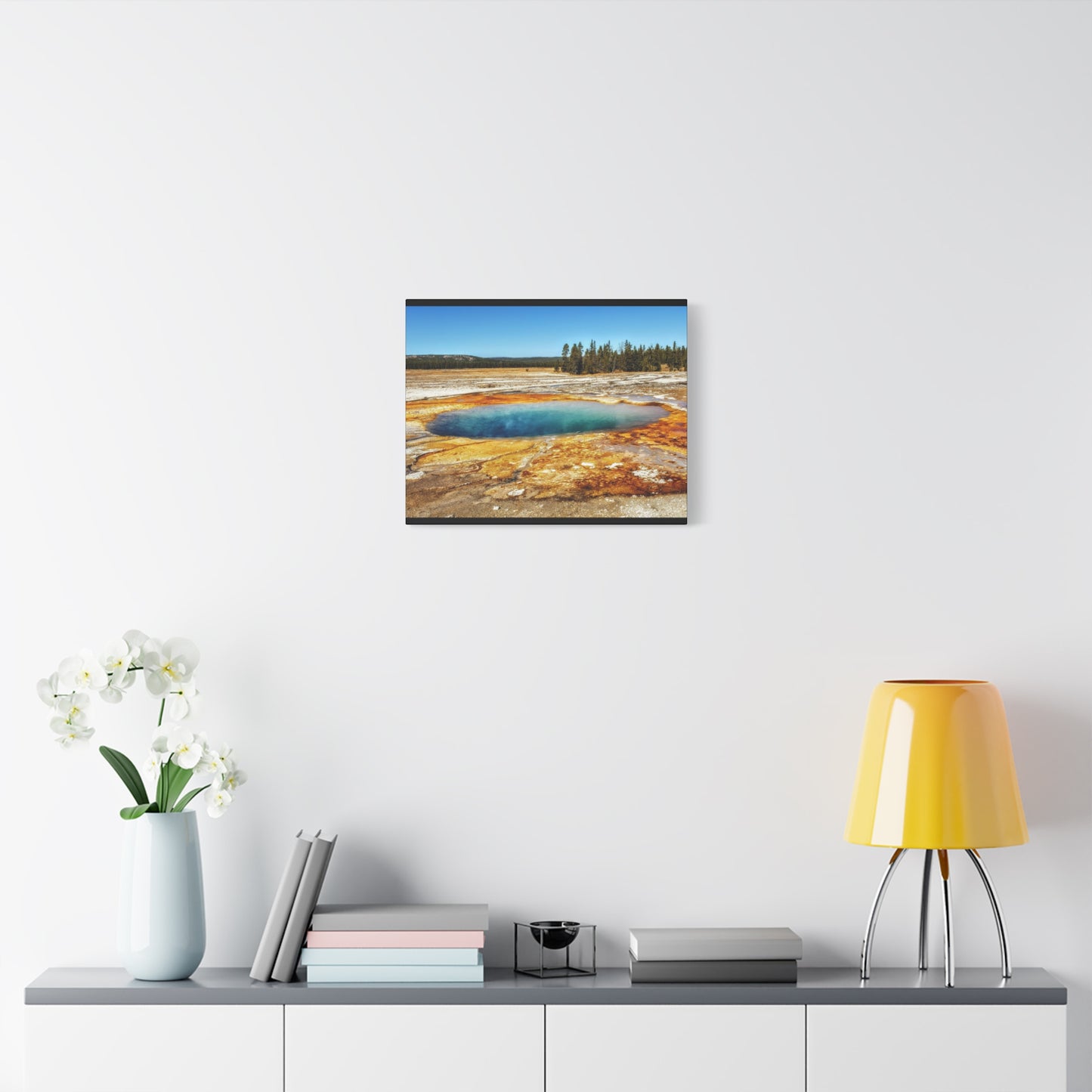 Yellowstone Landscape Canvas Print