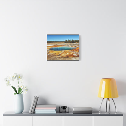 Yellowstone Landscape Canvas Print