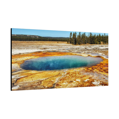 Yellowstone Landscape Canvas Print