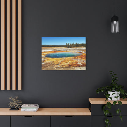 Yellowstone Landscape Canvas Print
