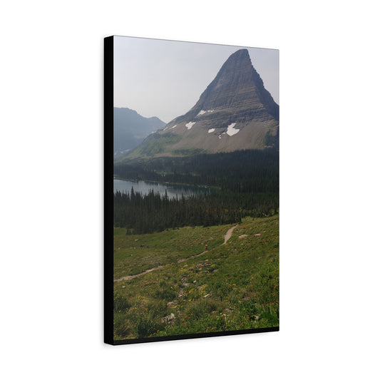 Hidden Lake at Logan Pass in Glacier National Park, MT  - Nature Landscape Canvas Art, Home Decor, Wall Art, Scenic Artwork, Gift for Nature Lovers, Landscape Photography