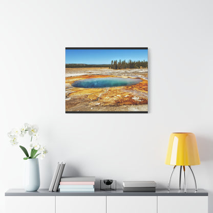 Yellowstone Landscape Canvas Print
