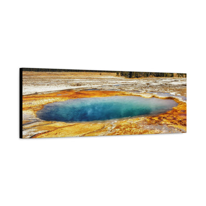 Yellowstone Landscape Canvas Print