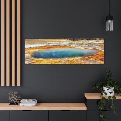 Yellowstone Landscape Canvas Print