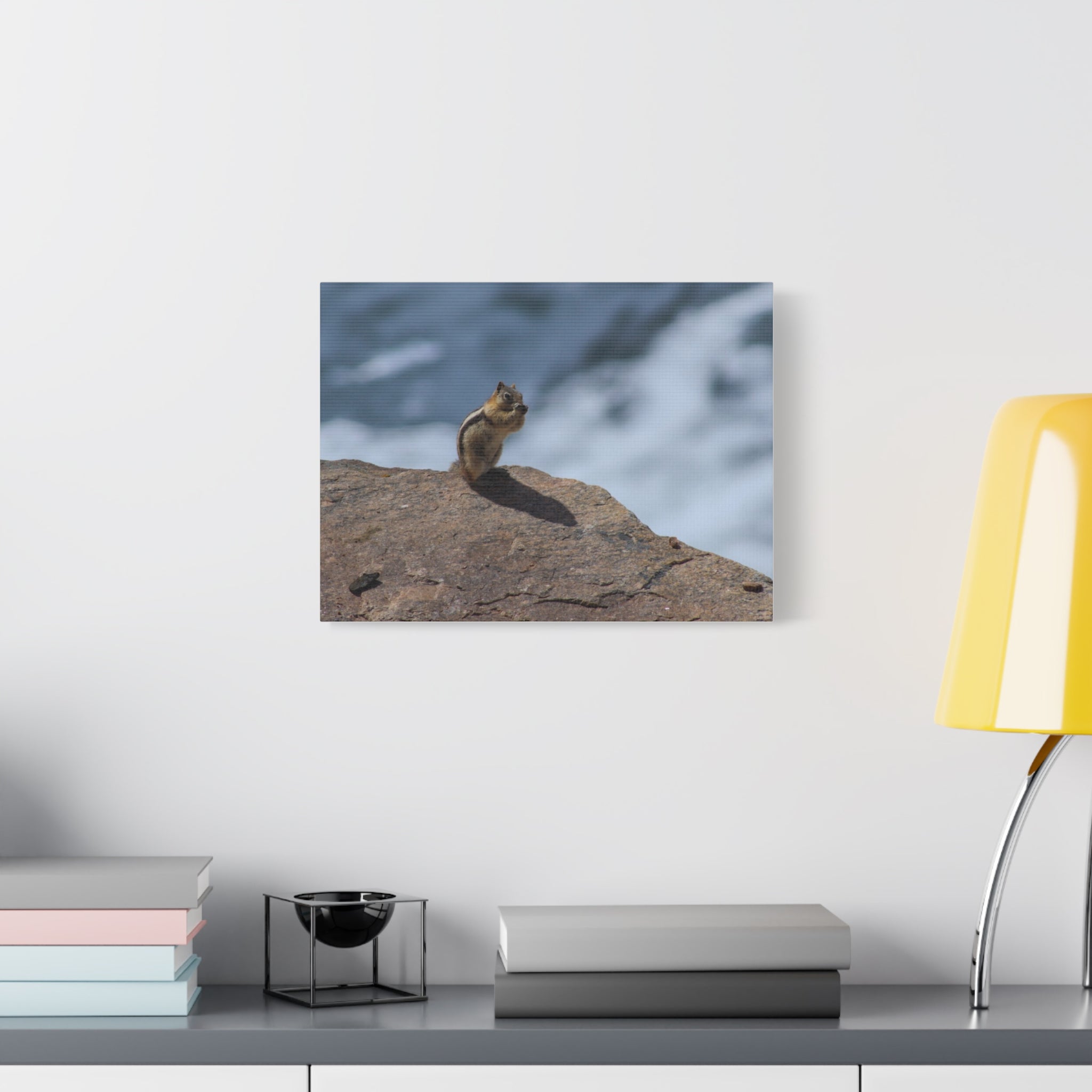 Alpine Sentinel: Chipmunk on the Peak