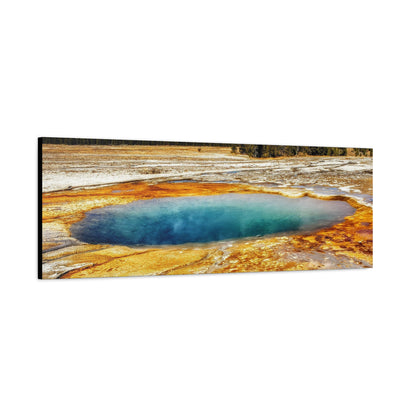 Yellowstone Landscape Canvas Print