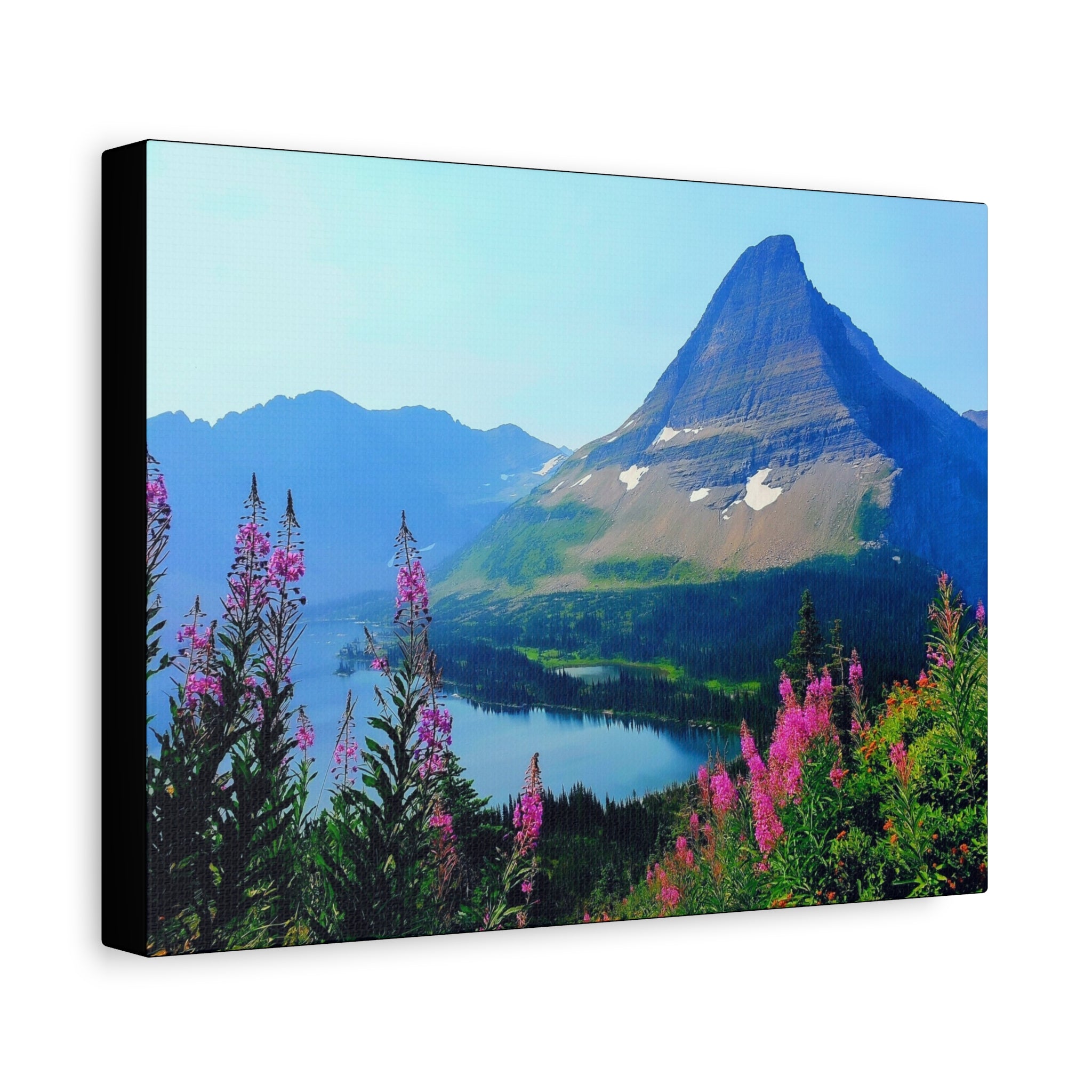 Hidden Lake at Logan Pass in Glacier National Park, MT - Canvas Print