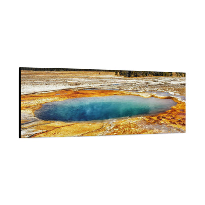Yellowstone Landscape Canvas Print