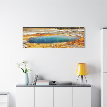 Yellowstone Landscape Canvas Print